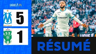 But de Amine Gouiri | Marseille vs Saint-Étienne 5-1 Résumé | Ligue 1 2024-2025