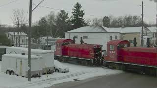 RAILREEL OSR Woodstock Round Trip Beachville Ontario DEc 4 2024