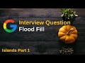 LeetCode 733. Flood Fill | Island Matrix Part 1 | C#