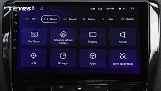 TEYES CC3 Features Device Settings