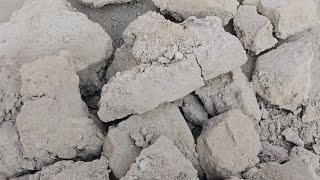 ASMR: Grainy Mud Floor Clay Pot Crumbling ♥️ #clay #asmr