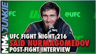 Said Nurmagomedov After Comeback Finish: 'He Talked Way Too Much' | UFC Fight Night 216