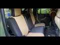 New JKU Seat Covers! Rugged Ridge Neoprene (Front and Rear Install)