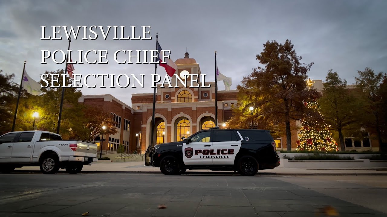 Lewisville Police Chief Candidate Selection Panel 11-29-2023 - YouTube