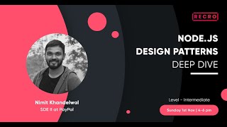 Design Patterns in Node js | Tutorial of Design patterns | Recro