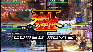 Street FighterⅢ New Generation Combo Movie