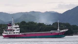 内航貨物船　第一　くろしお　航行　general cargo ship