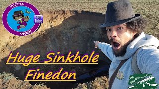 Huge Sinkhole - Finedon