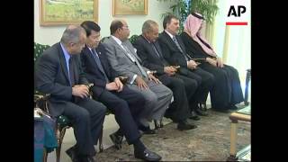 Foreign ministers from 7 Muslim nations meet to discuss Middle East
