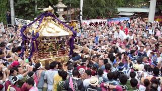 平成29年6月11日 六郷神社 例大祭 壱之神輿 宮入2