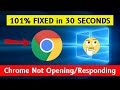 How To FIX Google Chrome Not Working/Not Opening/Not Responding Problem in 30 SECONDS