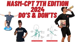 NASM CPT 7th Edition 2024 Do's & Don'ts | Show Up Fitness the NEW gold Standard for trainers SUF-CPT