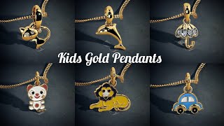 Kids Gold Pendants New Collections