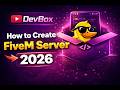 How to create fivem server in 2026. QBOX framework.