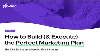 [Webinar feat. Forrester] How to Build (\u0026 Execute) the Perfect Marketing Plan