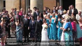 Wedding Videos filmed Nationwide in the UK