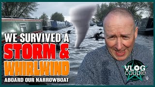 Surviving storm Éowyn and a whirlwind aboard our narrowboat