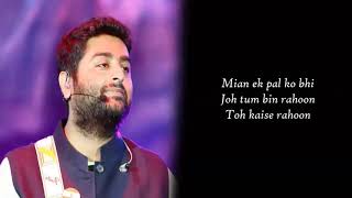 Jo Tum Aa Gaye Ho Lyrics | Arijit Singh | Samuel | Akanksha | Javed Akhtar | Manoj | Toofaan