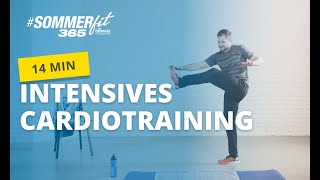 14 Min intensives Cardiotraining | Ausdauer trainieren | Sommerfit365 mit ERDINGER Alkoholfrei