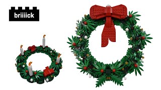 LEGO Christmas wreath 2in1 40426 Speed Build