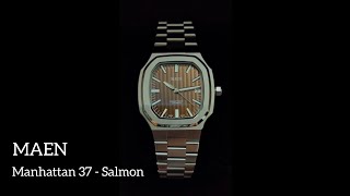 MAEN Manhattan 37 - Salmon - Watch Unboxing