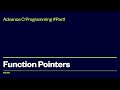 Function Pointer : Advance C Programming #part1