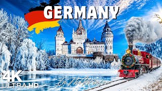 Germany Winter 4K❄Relaxation Film - Study Music for Focus \u0026 Deep Sleep Relaxation - Beautiful Nature