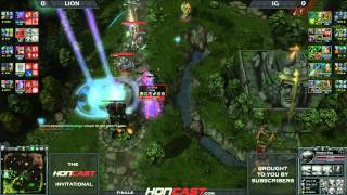 HoN Invitational Finals - iG vs LION game 1