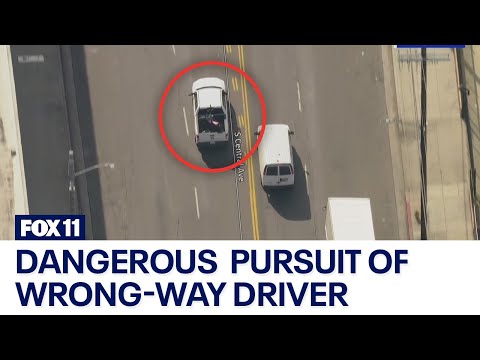 Police chase: Shots fired after dangerous LA County pursuit