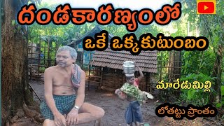 దండకారణ్యం లో ఒకే ఒక్క కుటుంబం||dandakaranyamlo oke oka kutumbam#araku tribal #forest#houes#