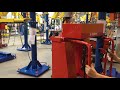 dalmec pneumatic manipulator for the handling lifting of bobbins