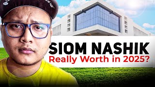 SIOM Nashik Worth It in 2025? 🤔 Honest Review | Placements, Fees, Cut Off | Symbiosis Nashik Reality