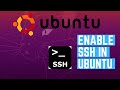 How to Enable SSH in Ubuntu 20.04 LTS | Installing openssh-server