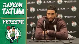 Jayson Tatum Postgame Interview | Celtics vs Nets