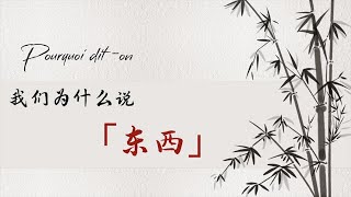 Pourquoi dit on (Mai) Dongxi - 为什么说“（买）东西”  ⭐️ ⭐️ ⭐️ ⭐️ ⭐️