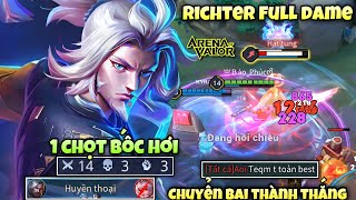 Đẳng Cấp Chuyển Bại Thành Thắng Bằng Richter Full Dame 1 Chọt Bốc Hơi Chủ Lực Team Địch Siêu Gắt