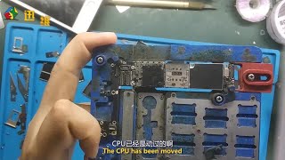 iPhone手机不开机白苹果进不去系统，CPU通病故障，只能这样解决