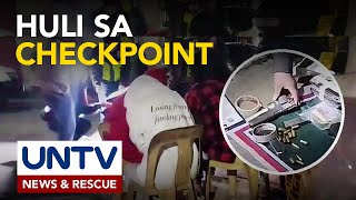 4 indibidwal, arestado matapos mahulihan ng baril at droga sa isang checkpoint sa Baguio City