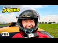 Murr Straps to a Stunt Car and Has To Read a Book for His Punishment | Impractical Jokers | TBS