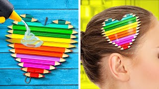 GENIUS JEWELRY HACKS FOR POPULAR STUDENTS || Cool Crafts by 123 GO!