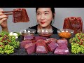 ASMR RAW LIVER MUKBANG EATING SOUNDS NO TALKING | NAJIN