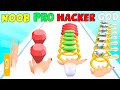 NOOB vs PRO vs HACKER vs GOD in Gem Stack!