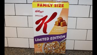 Kellogg’s Special K LIMITED EDITION Caramel Cereal Review