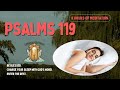 Psalms 119 - Pray (with AI) This Most Powerful Miracle Prayer for Peaceful Dreams | Rest in God