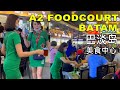 A2 FOODCOURT Batam PENUH Turis Singapore nge-Beer PENJUAL CANTIK RAMAH Kuliner Tg.Pinang Oluak 蚝煎巴淡岛