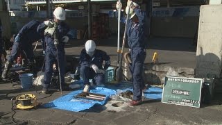 築地の土壌汚染調査開始 月内に結果、移転影響も