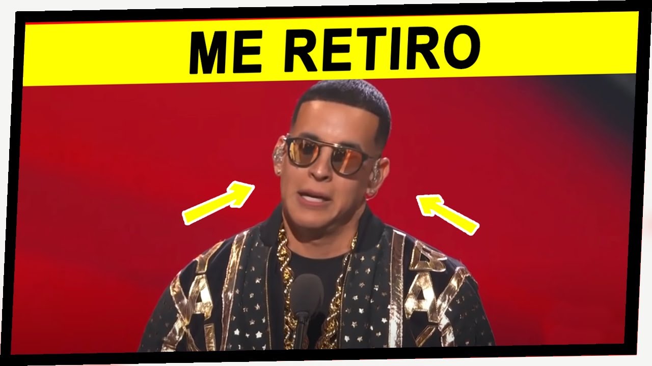 INCREIBLE 😱 DADDY YANKEE ANUNCIA SU RETIRO DE LA MÚSICA URBANA - YouTube