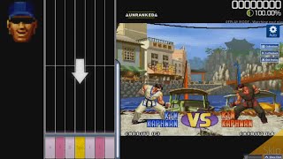 KOF98 김갑환 패캔 리듬게임으로 쉽게 배워보기(1P)