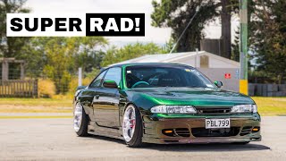 CAR FEATURE: Colour Shifting 400HP Caged Street Legal S14 Silvia!