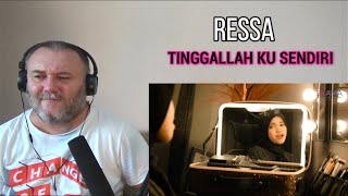 RESSA - TINGGALLAH KU SENDIRI [official music video] (REACTION)